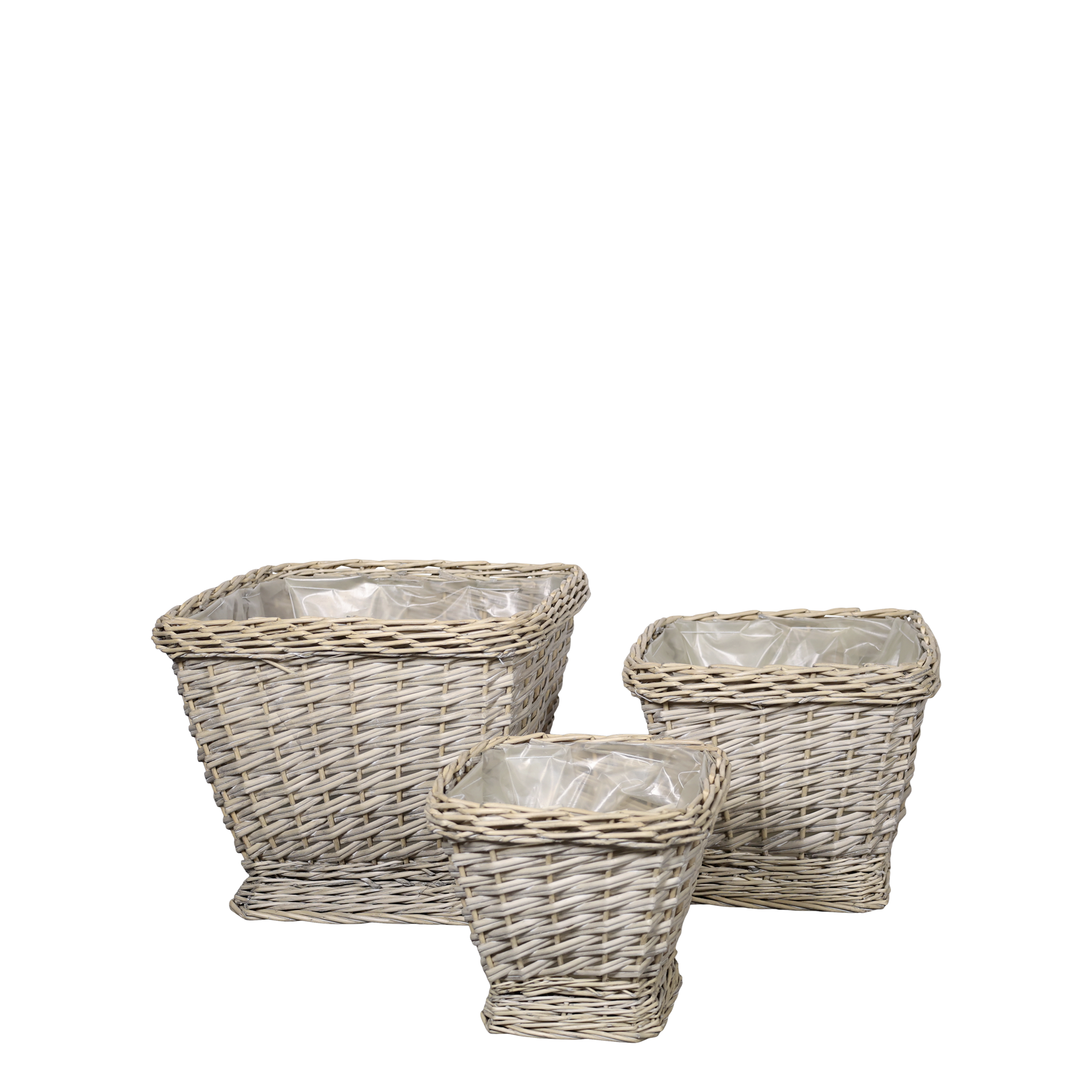 Französisches Korb-Set aus Weide, 3 Stück – Bild 6