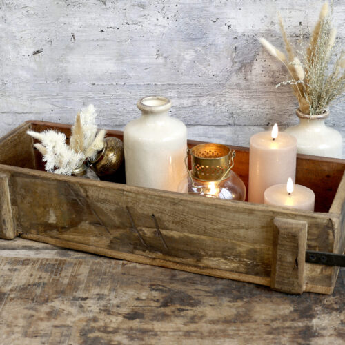 Holzkasten "Grimaud" aus Recycling-Holz