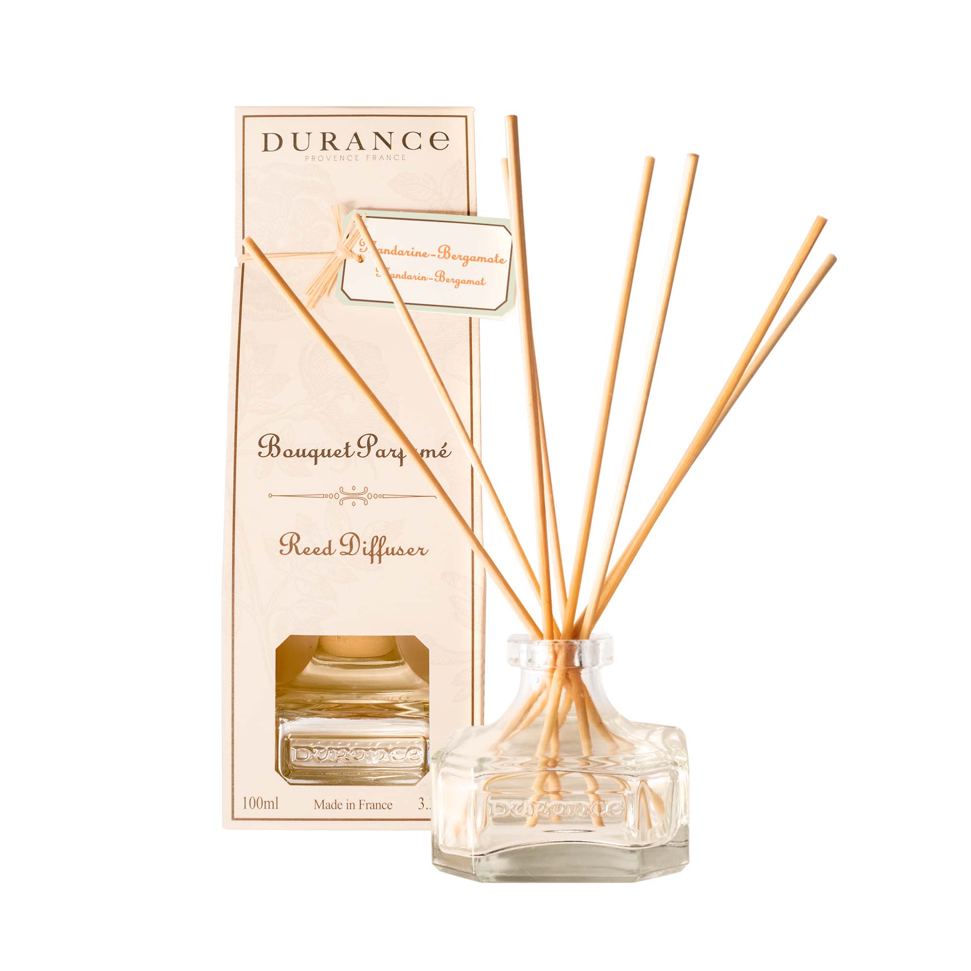 Reed Diffuser (Duftstrauss) 100ml, "Mandarine-Bergamotte"