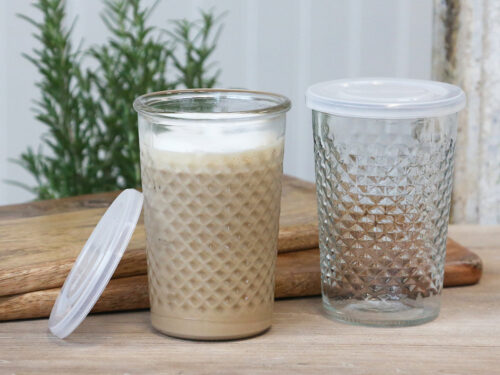 Französisches Latteglas, 50cl
