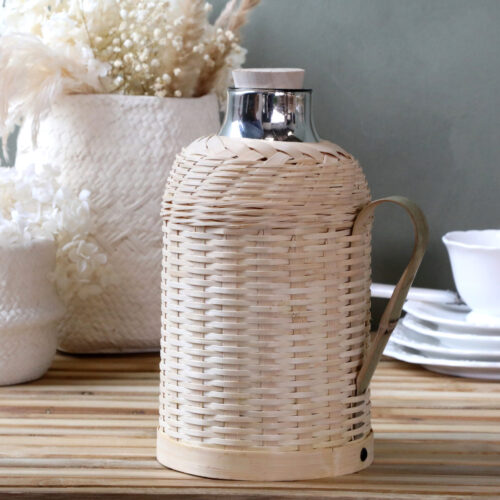 Thermoskanne in natur, 1,3 Liter