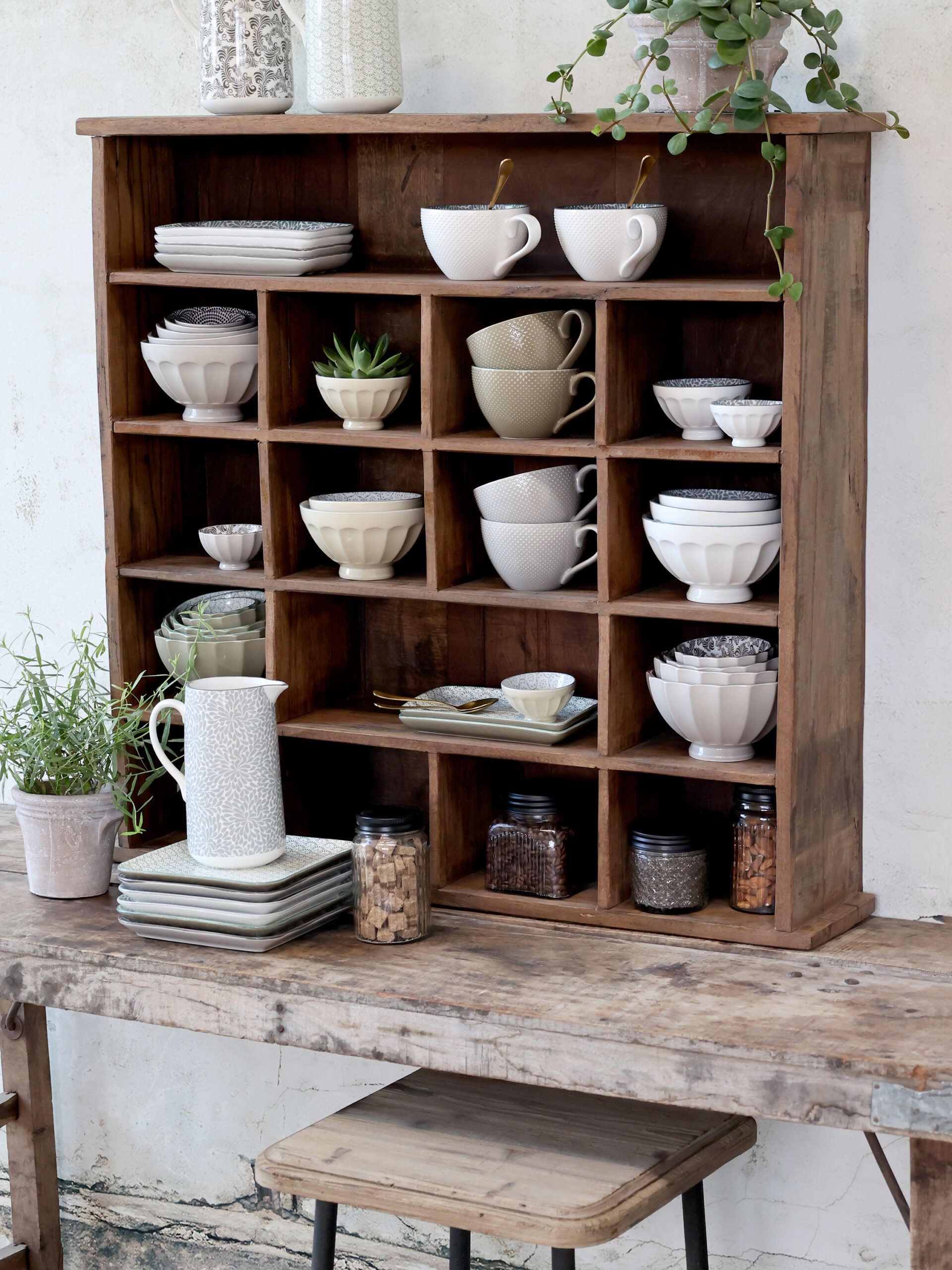 Teller "Arés", 20 x 20 cm, mokka – Bild 3