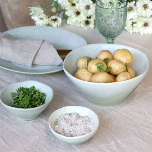 Schüsseli "Valence" aus Porzellan, handmade