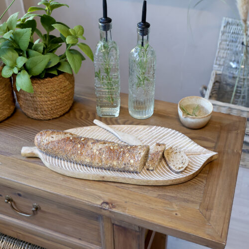 Tablett mit Schnitzereien "Tours"