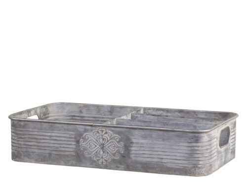 Tablett mit 4 Fächern, Länge 41,5 cm – Bild 3