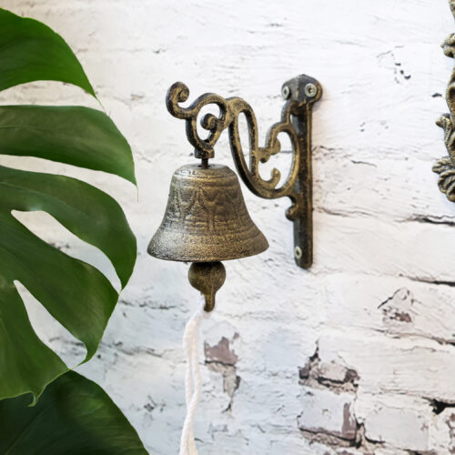 Glocke mit Wandhalterung