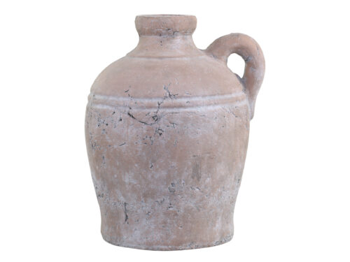 Terrakotta Flasche mit Henkel – Bild 4