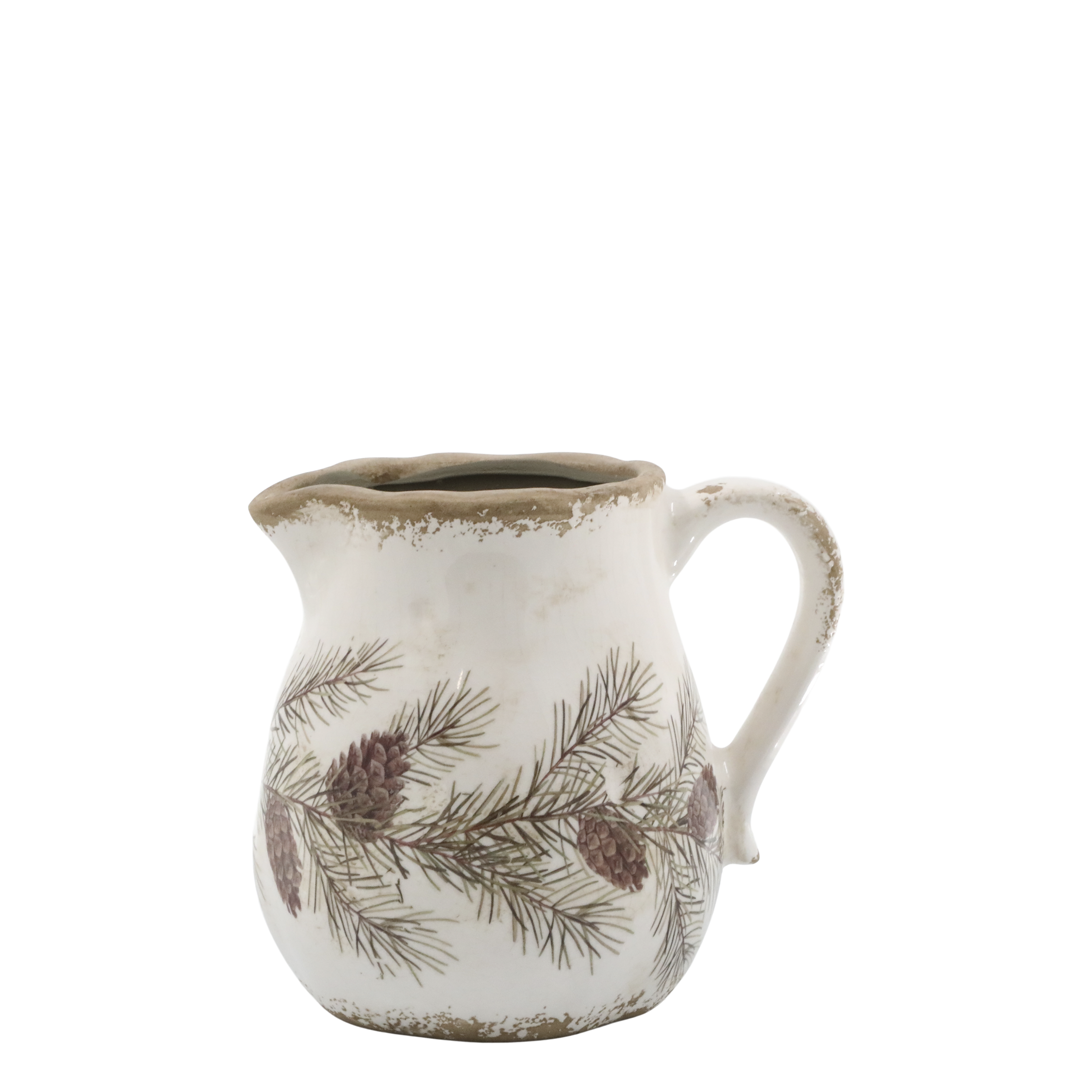 Chic Antique Vase/Kanne "Fraises", Höhe 15,5 cm – Bild 2