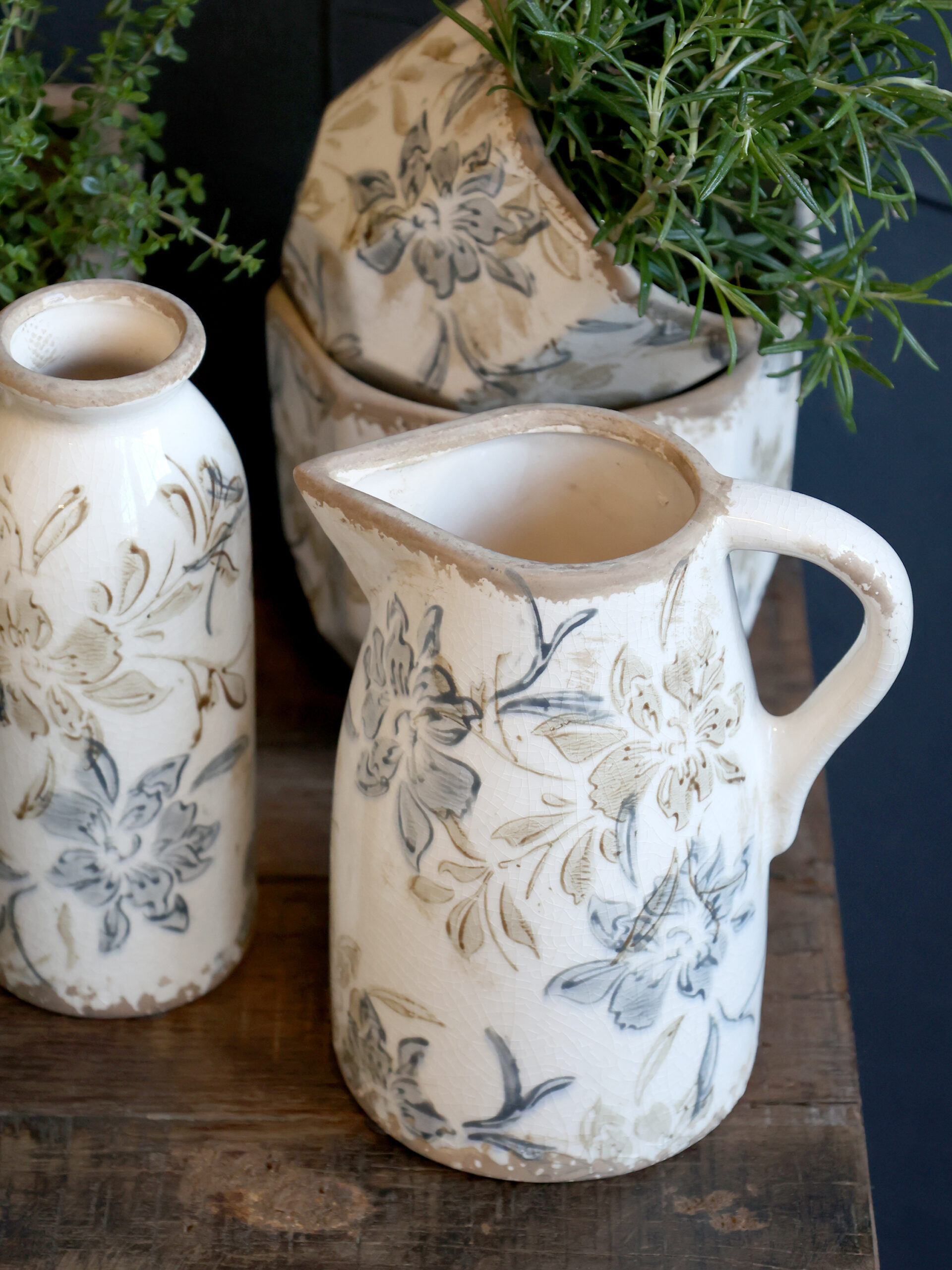 Vase/Kanne"Croix", Höhe 19 cm – Bild 2