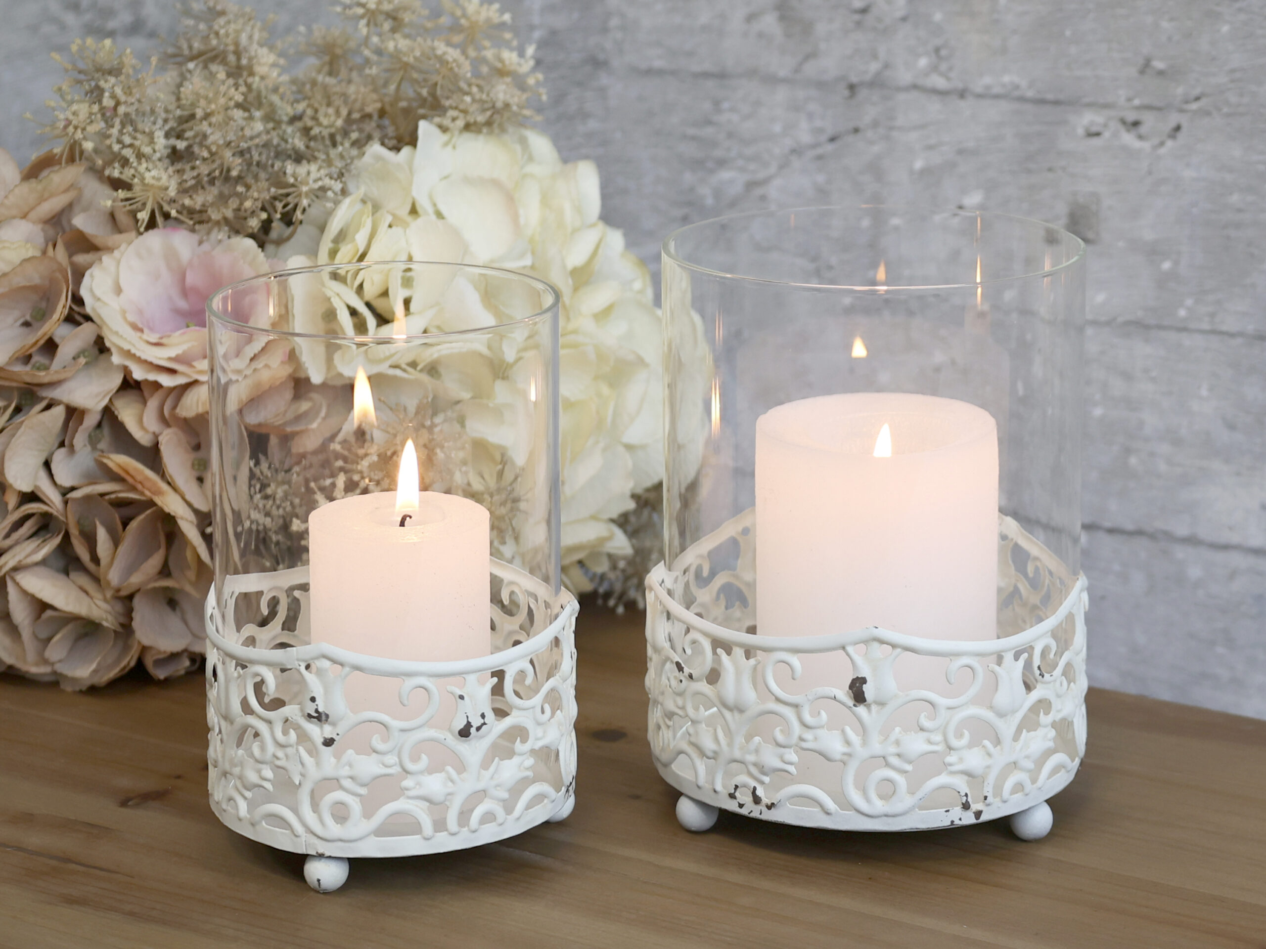 Chic Antique Windlicht